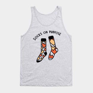 Socks on purpose Tank Top